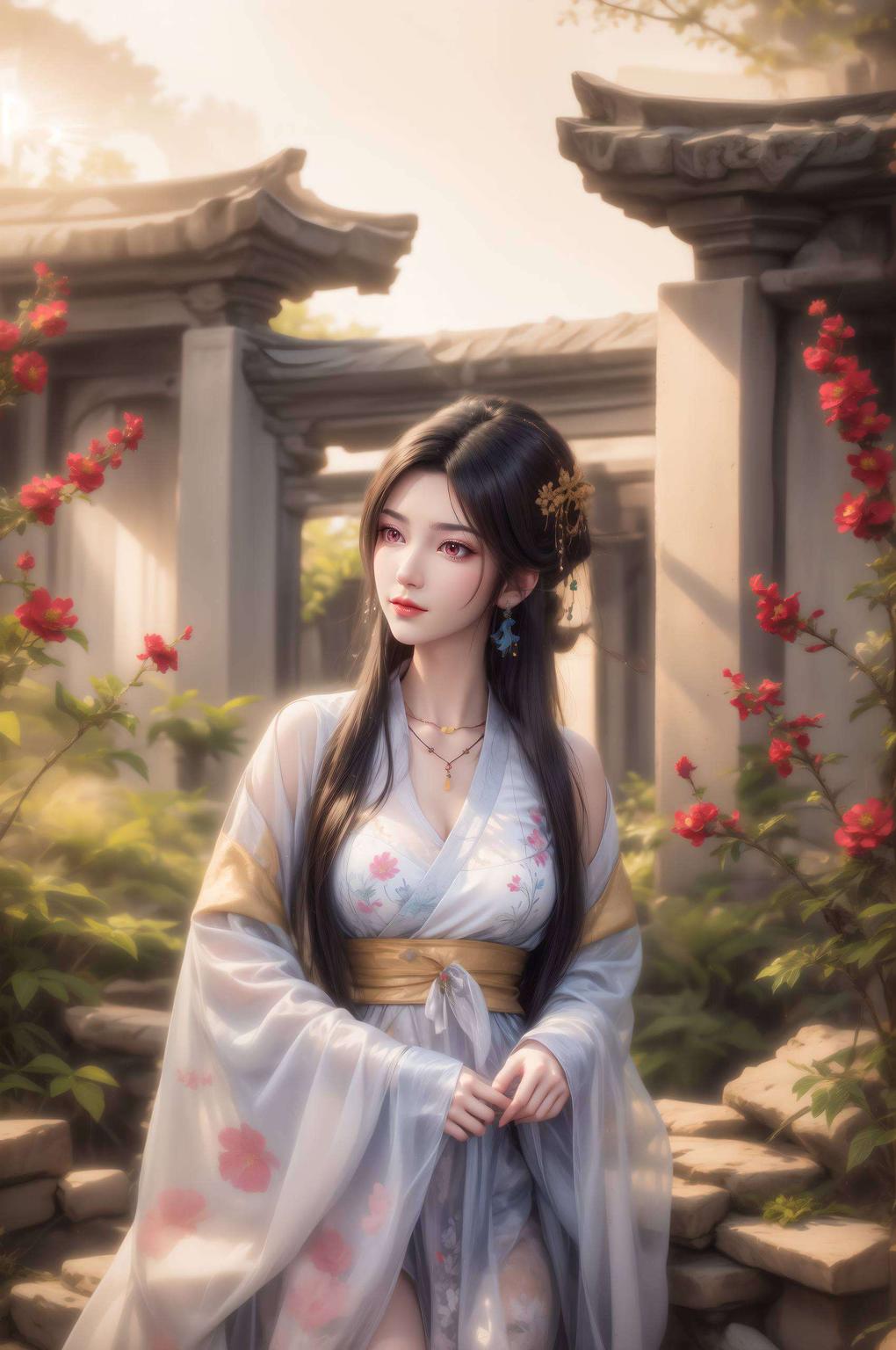 点亮手机宽屏元尊角色魅力尽显！高清女生壁纸