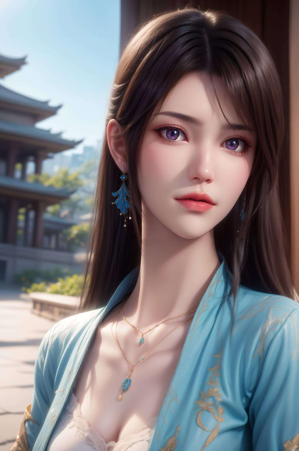 来看看这款元尊夭夭流泪的4K超清壁纸精美极简