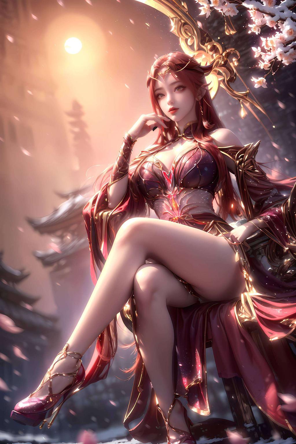 一键下载妖夜美颜壁纸