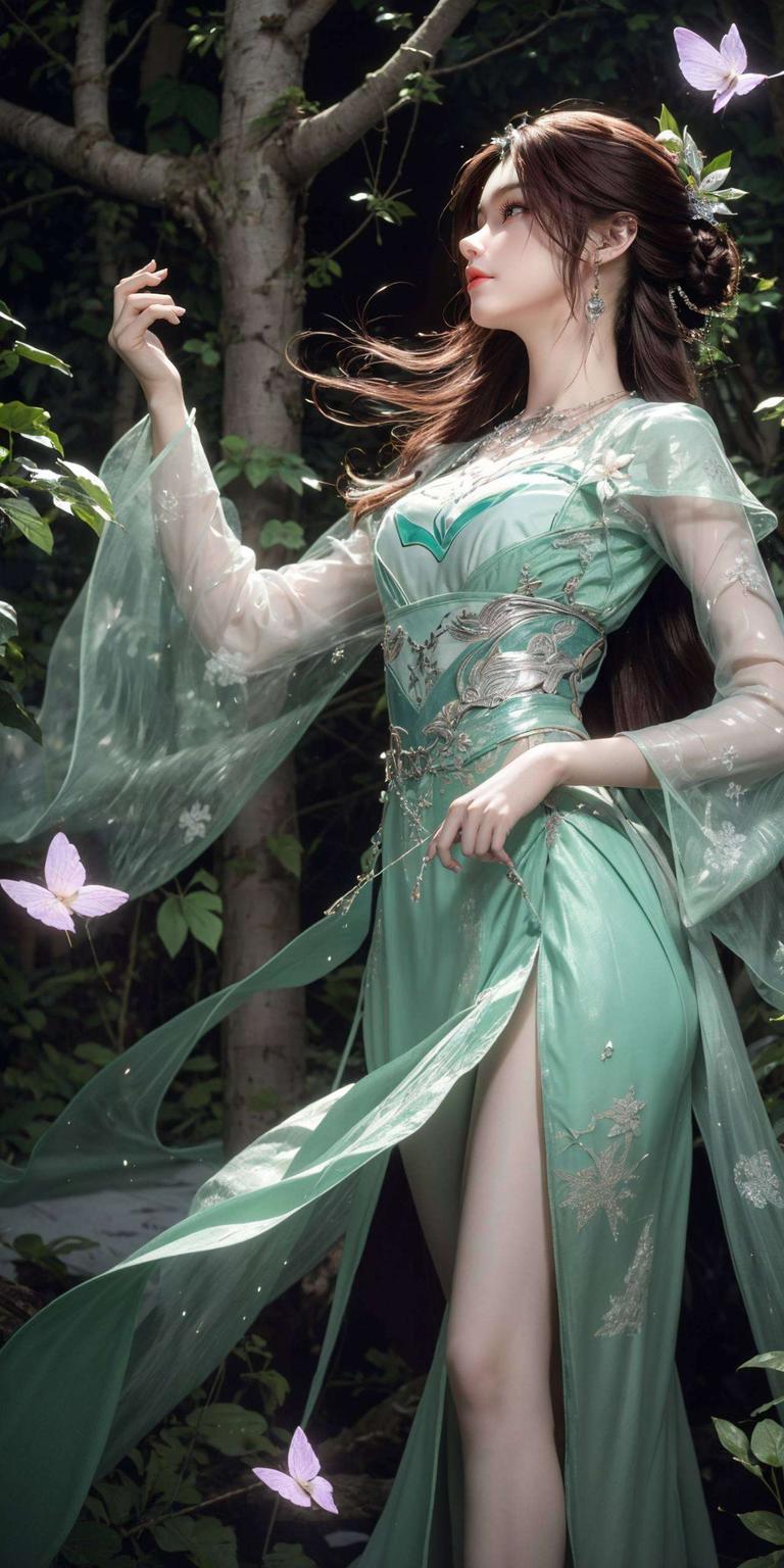 仙气环绕一瞥惊鸿