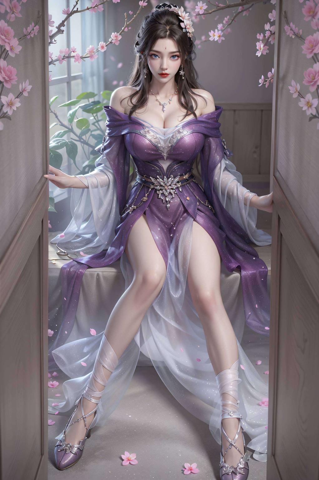 让你仿佛置身古典仙境今天给大家带来一款古香古色的月婵动态壁纸