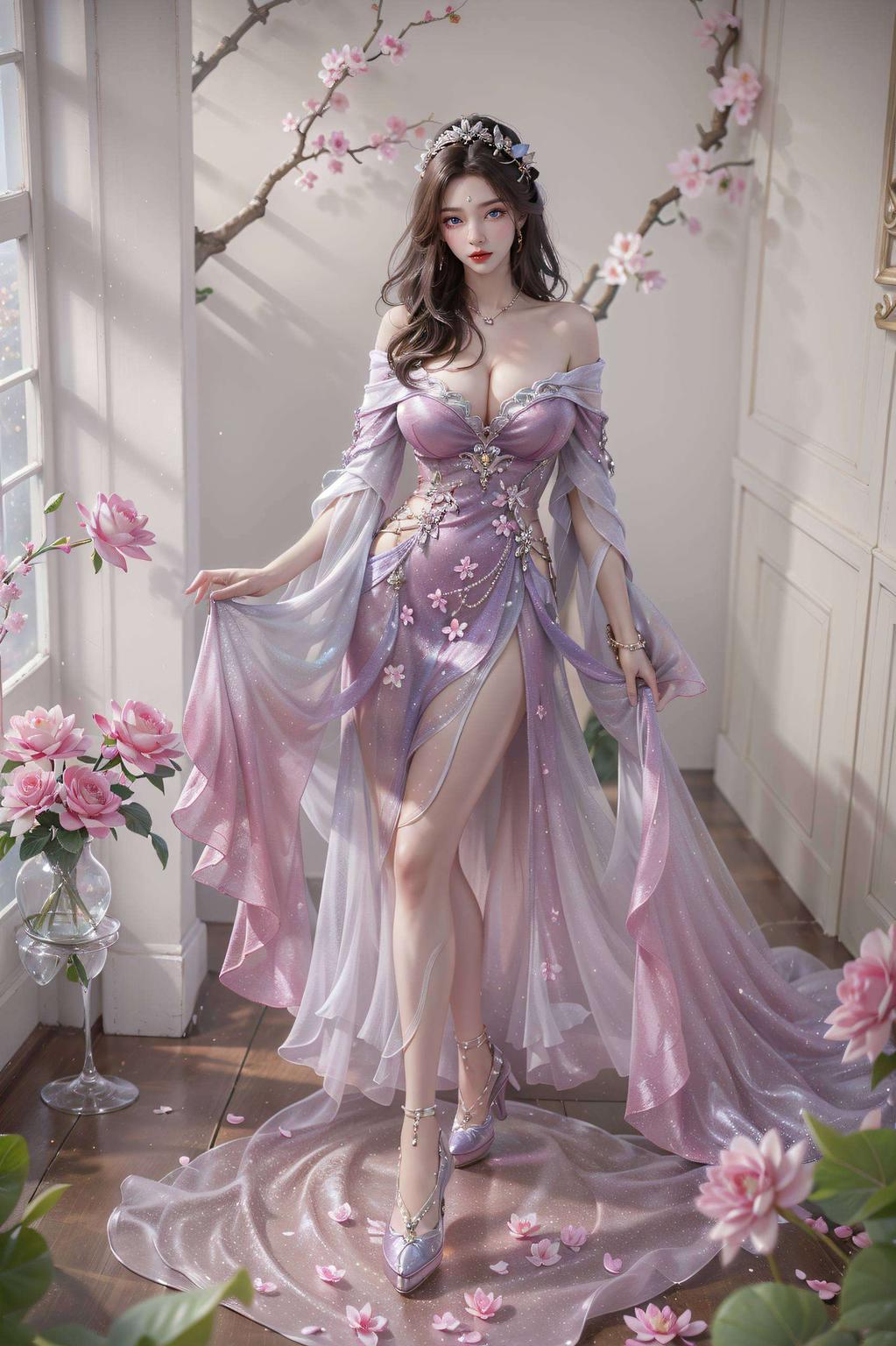 美得不像话！每一张都是艺术月婵壁纸