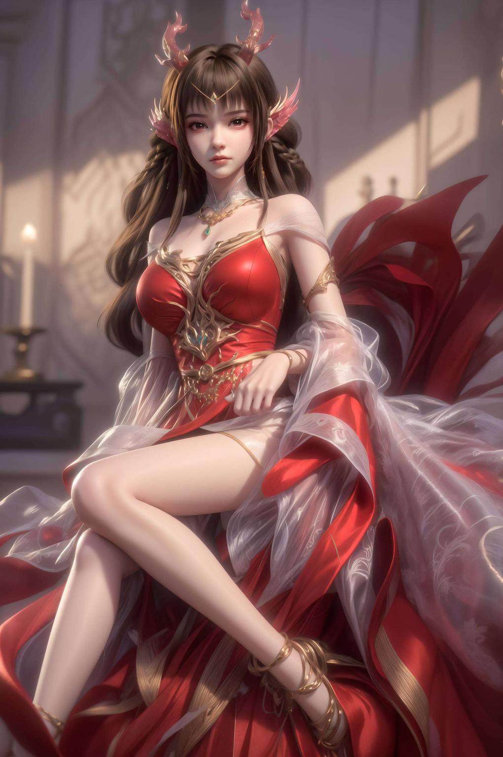 高清锁屏云落照片