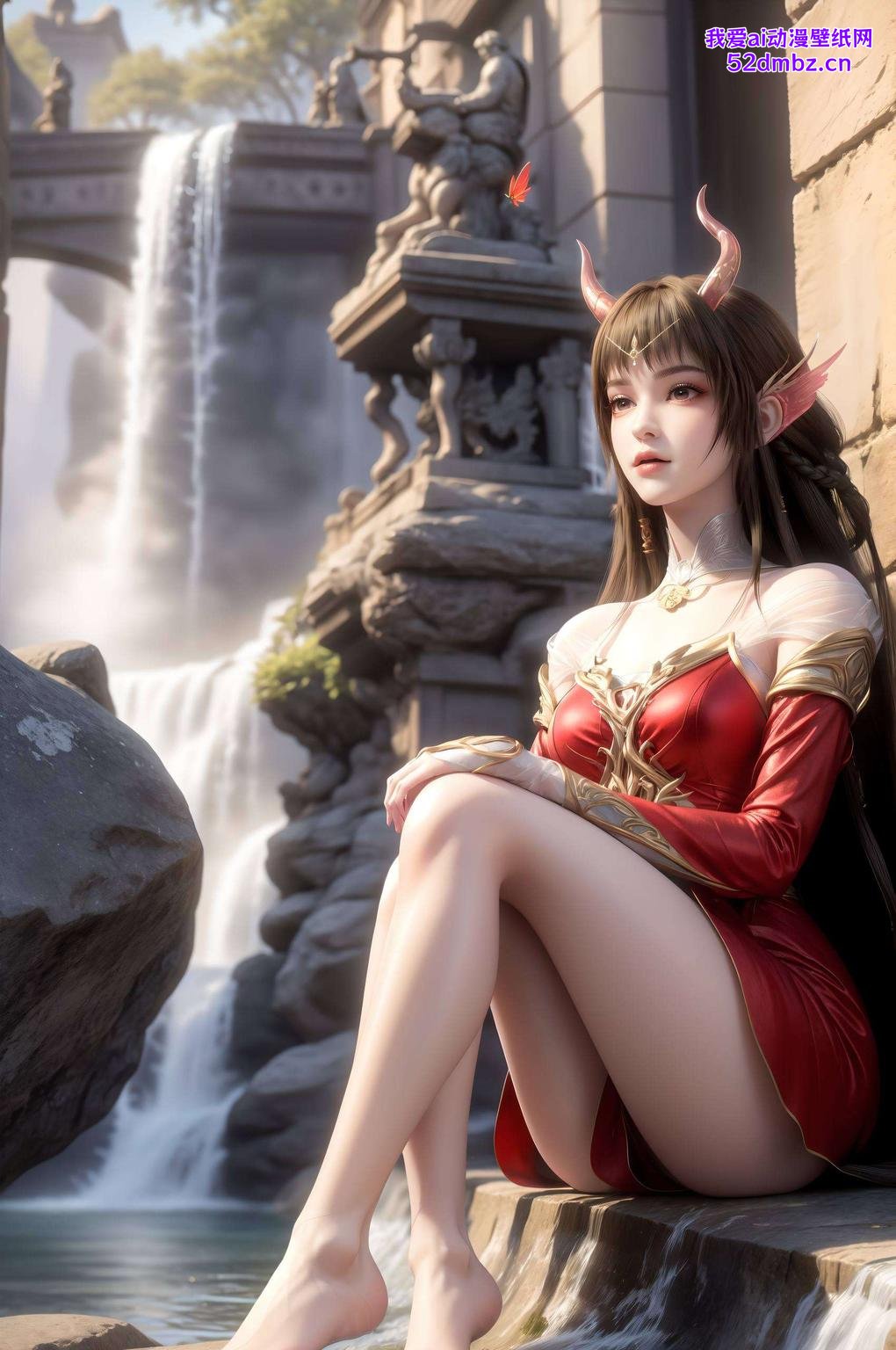 简直美得让人心动！画面中云落英姿飒爽