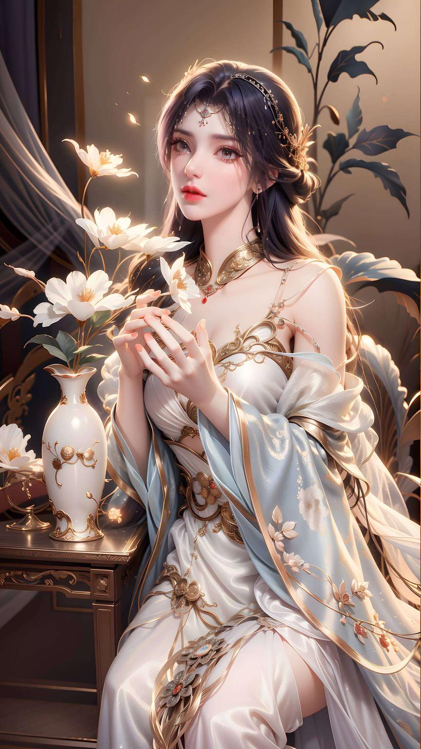 绿意盎然绿色极简