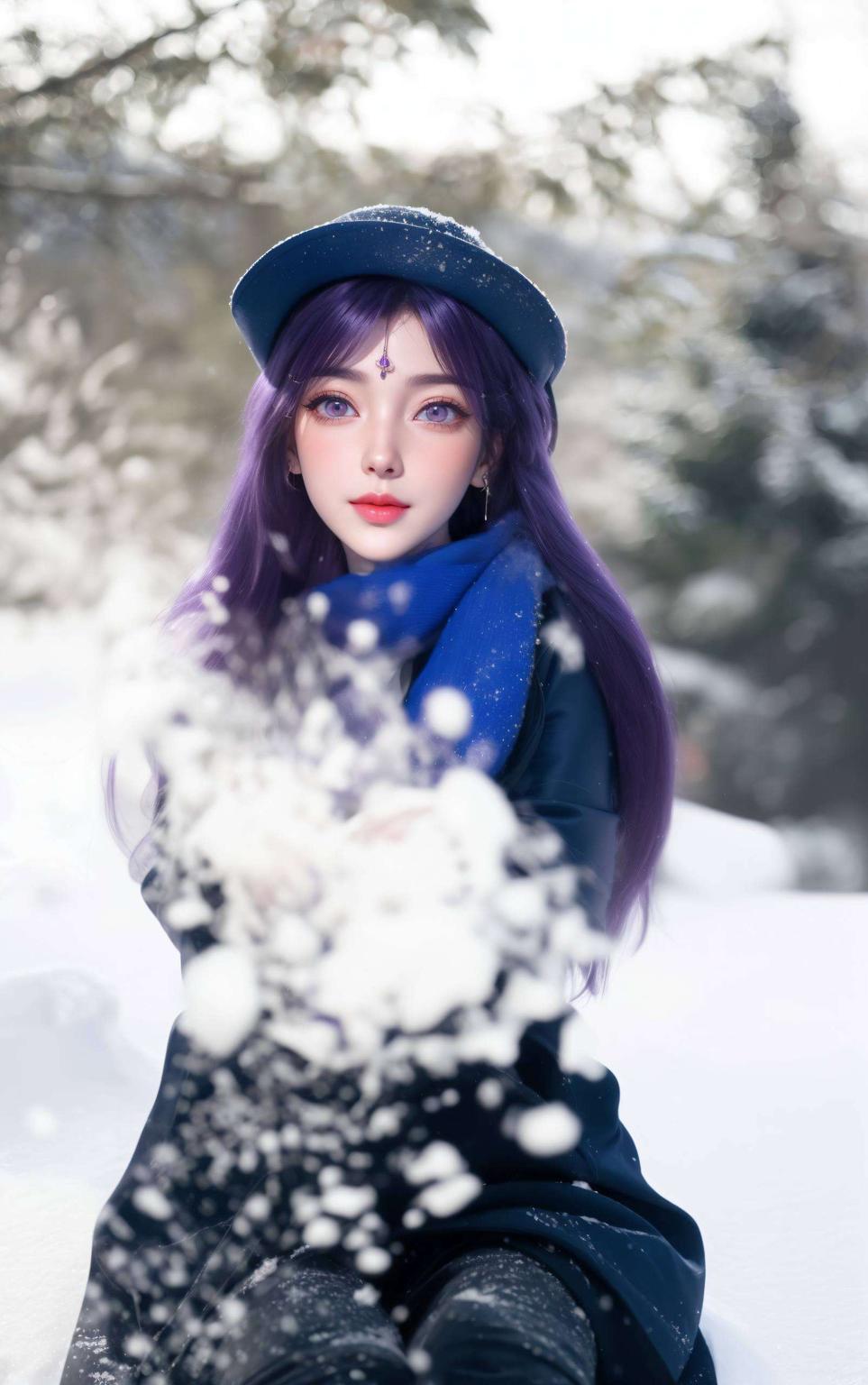 今天给大家带来一款超美的iPhone宽屏壁纸！看这石昊与云曦擦肩而过的瞬间