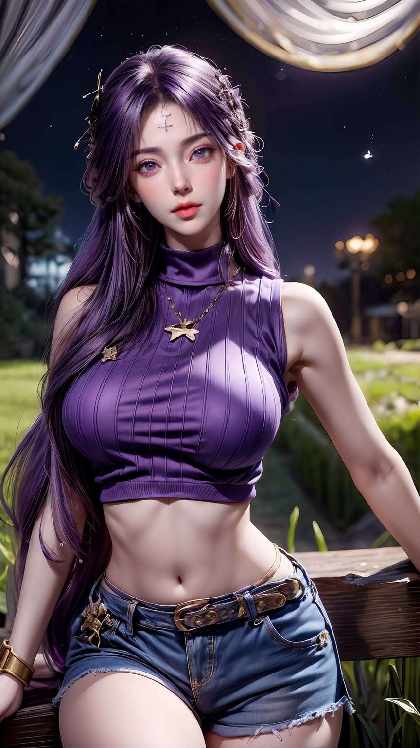 云曦锁屏壁纸细腻笔触勾勒平板可爱风