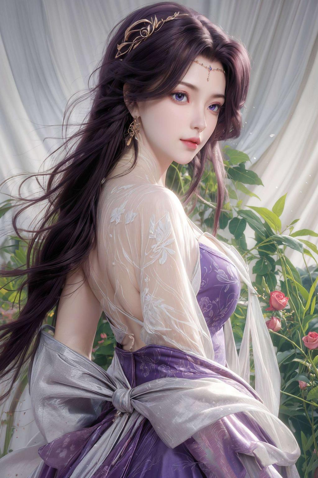 简直美爆了！看这石昊云曦4K手机壁纸这静态二次元壁纸