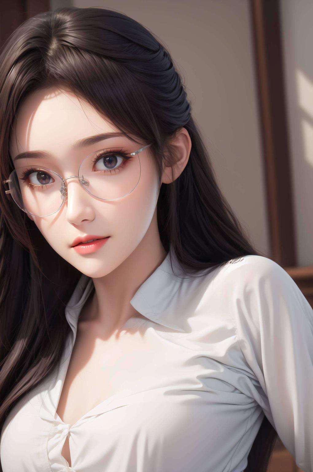 美得让人心疼眼神中藏着淡淡的忧伤