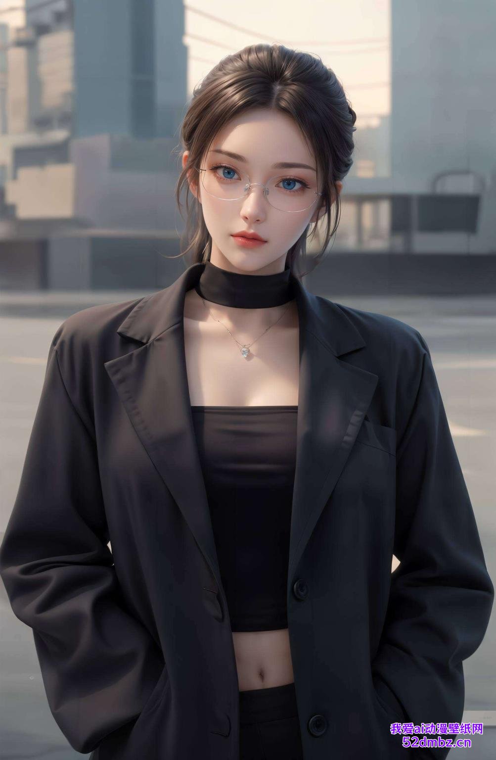 黑袍云韵神秘风采尽显！4K壁纸