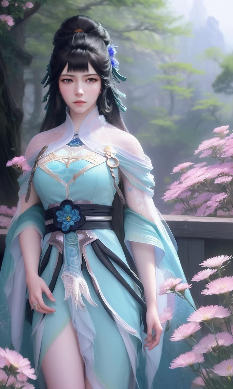 雨紫陌漫步古风画卷每一帧都是视觉盛宴