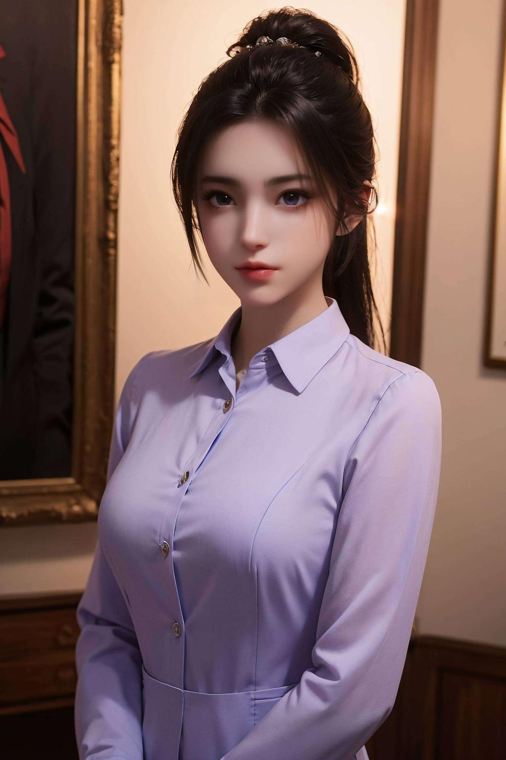 灵动眼神萌化你的苹果桌面！细腻笔触