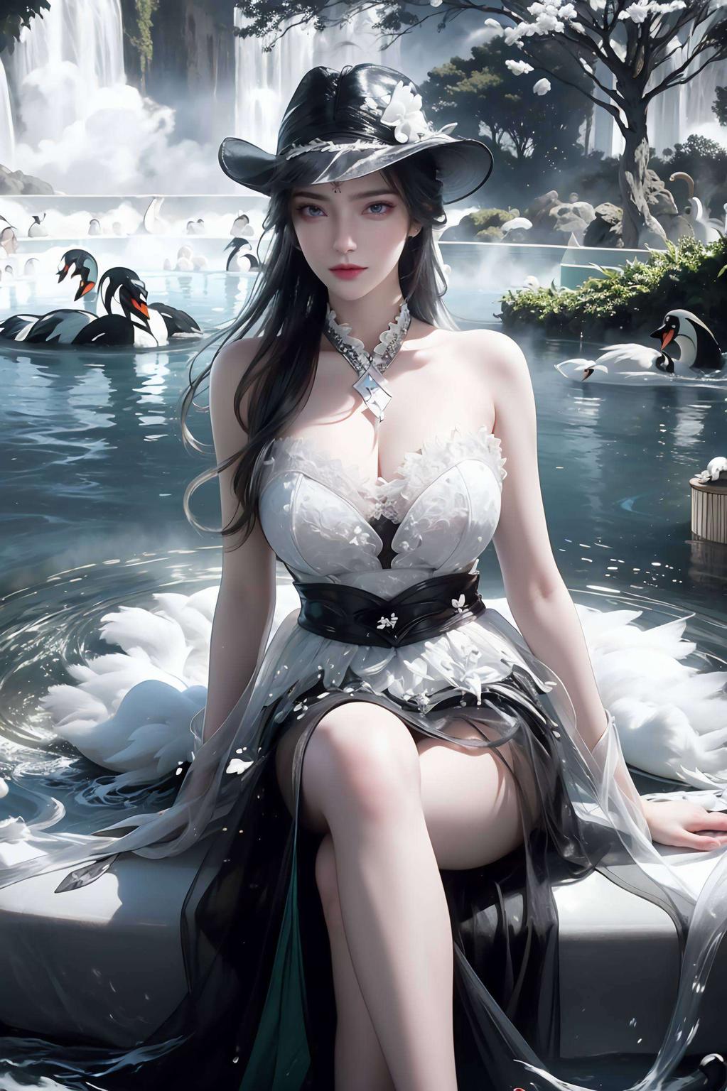 可爱又吸睛融合了仙逆周紫虹的优雅大长腿